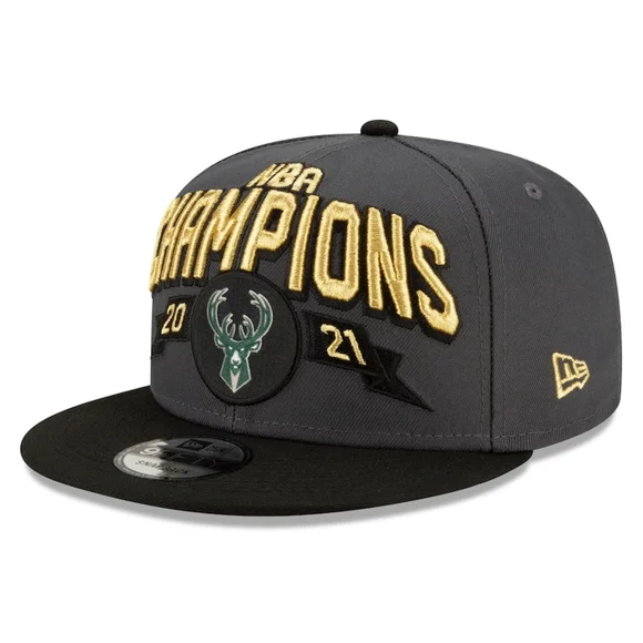 Milwaukee Bucks New Era 9FIFTY Champions Locker Room Cap #eshopchicago - Picture 2 of 4